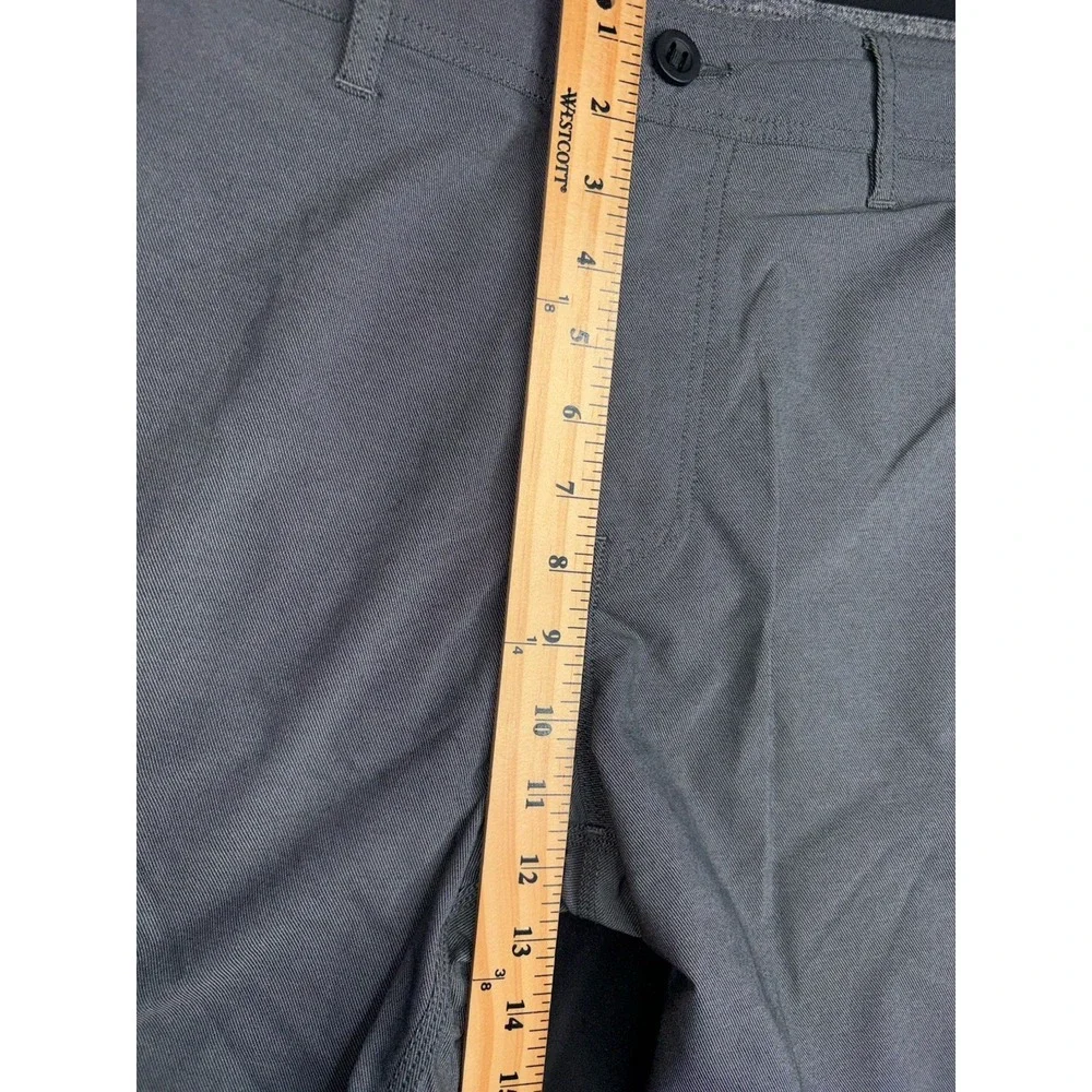 Hurley Mens Hybrid Shorts Walk Mens 34x10 Gray Surfing Hiking 4 Way Stretch